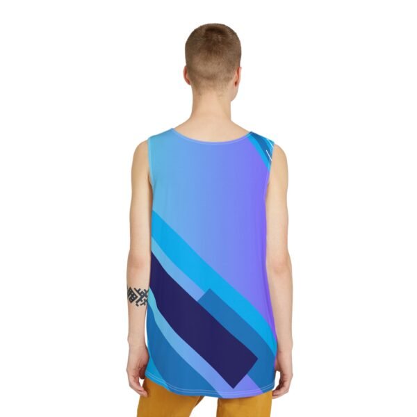 Soft Ombre Men's Gradient Top - Summer Style – Bild 4