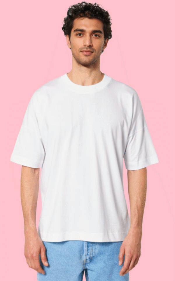 Organic cotton unisex oversized tshirt