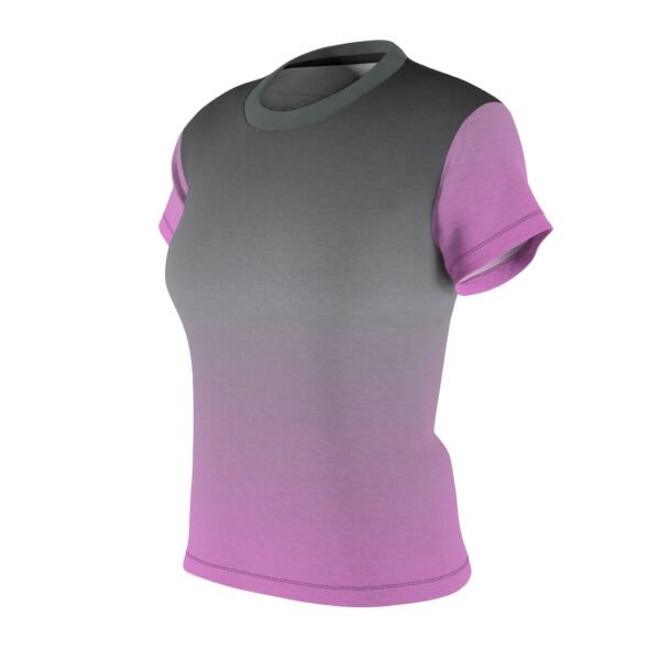 Tricolor ombre Women's sportstrikot – Bild 6