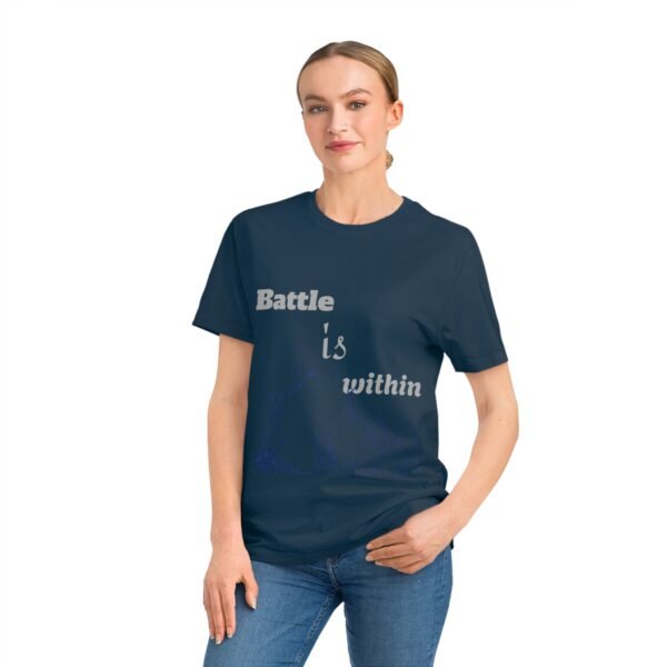 Ecobattle Unisex Organic Cotton Jersey Shirt – Bild 11