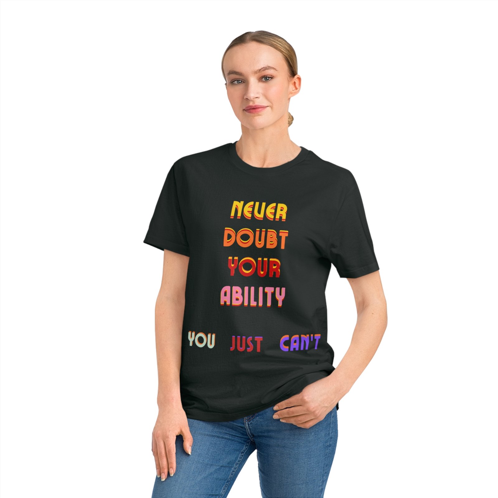 Funny Inspiration - Unisex organic Tshirt – Bild 15