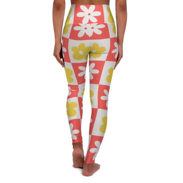 Retro Daisy Yoga Pants - Stylish Activewear – Bild 2