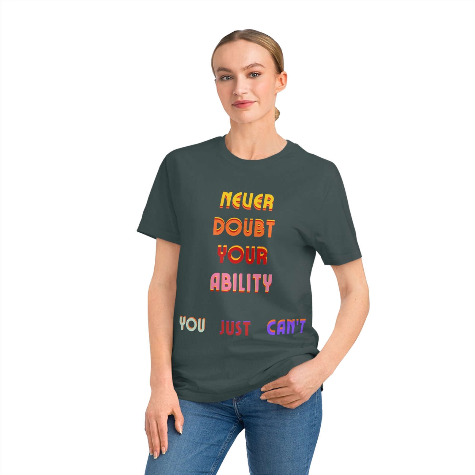 Funny Inspiration - Unisex organic Tshirt – Bild 19