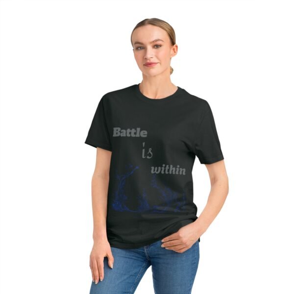 Ecobattle Unisex Organic Cotton Jersey Shirt – Bild 7