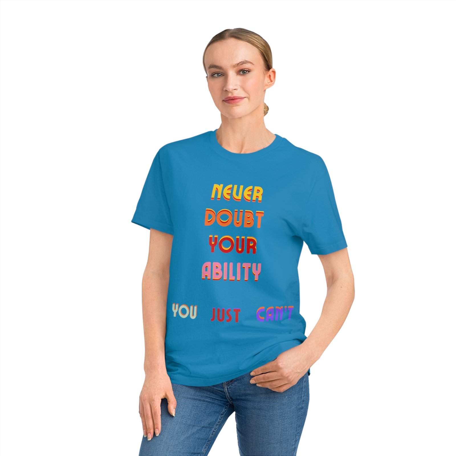 Funny Inspiration - Unisex organic Tshirt – Bild 23