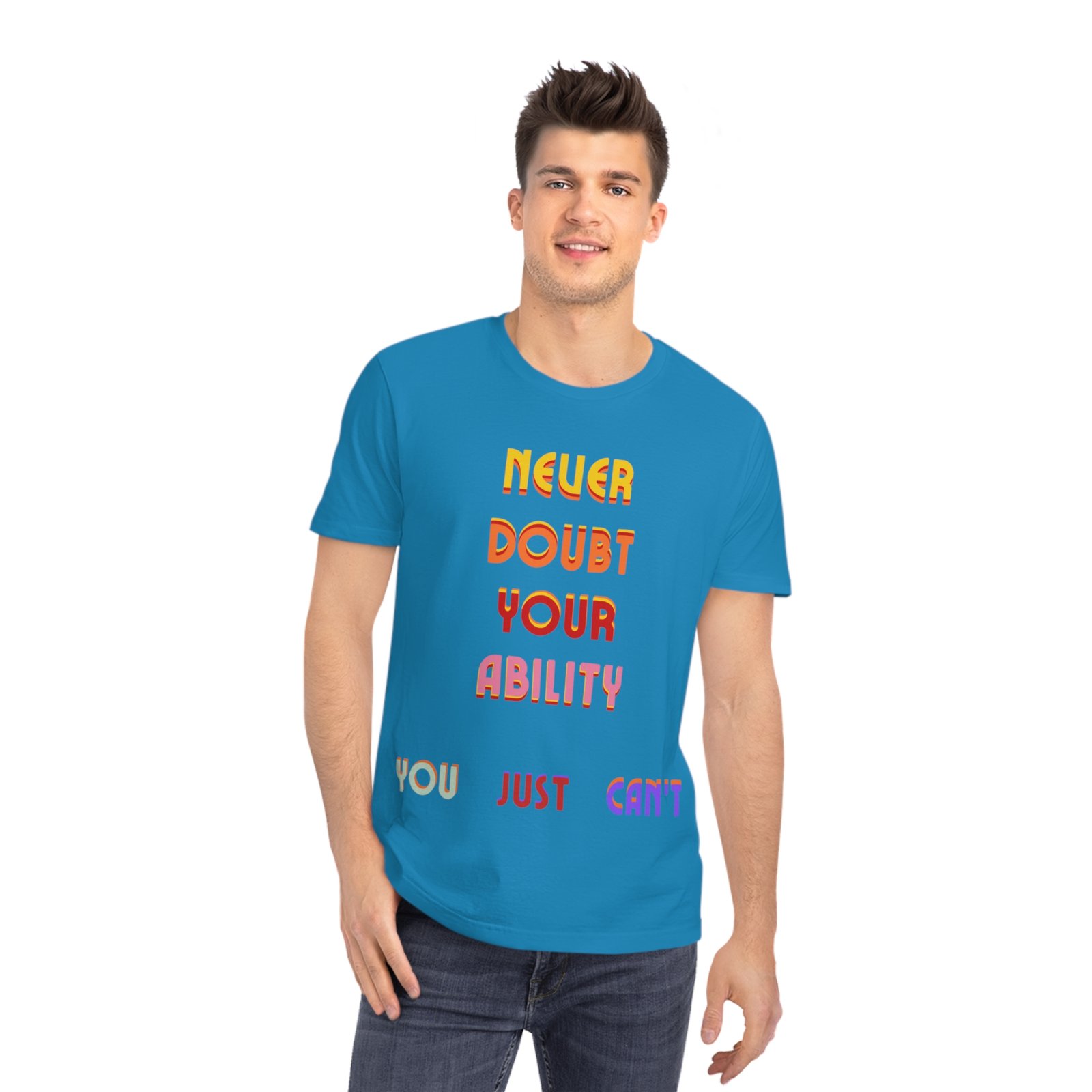 Funny Inspiration - Unisex organic Tshirt – Bild 24