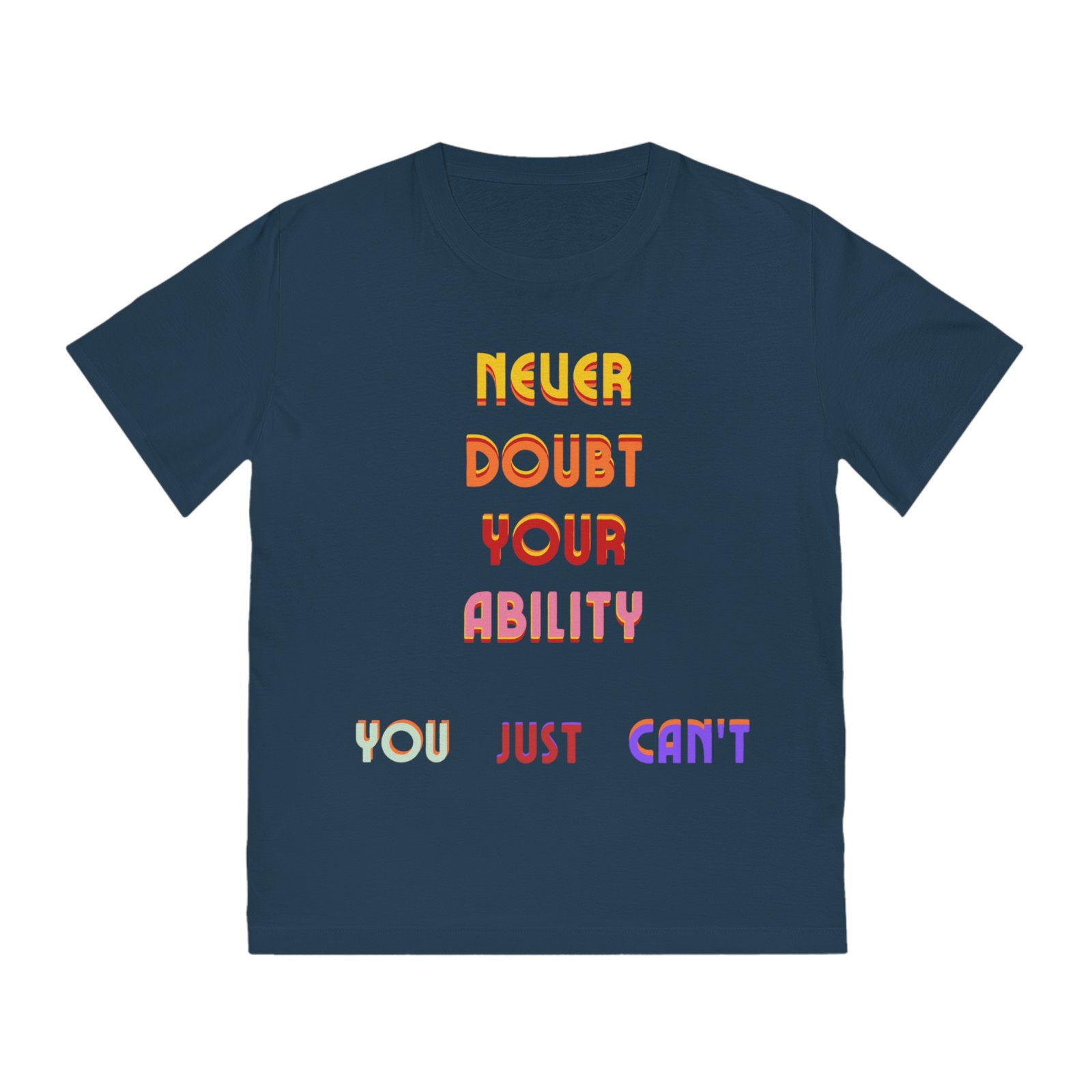 Funny Inspiration - Unisex organic Tshirt – Bild 2