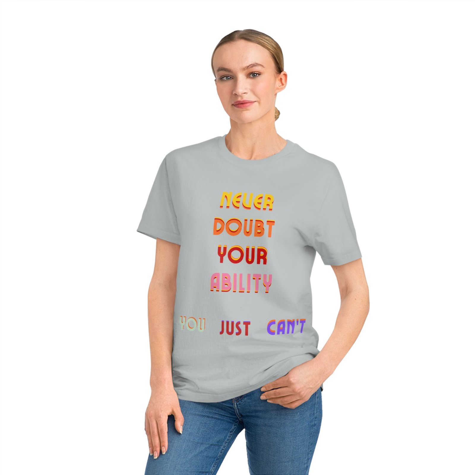 Funny Inspiration - Unisex organic Tshirt – Bild 11