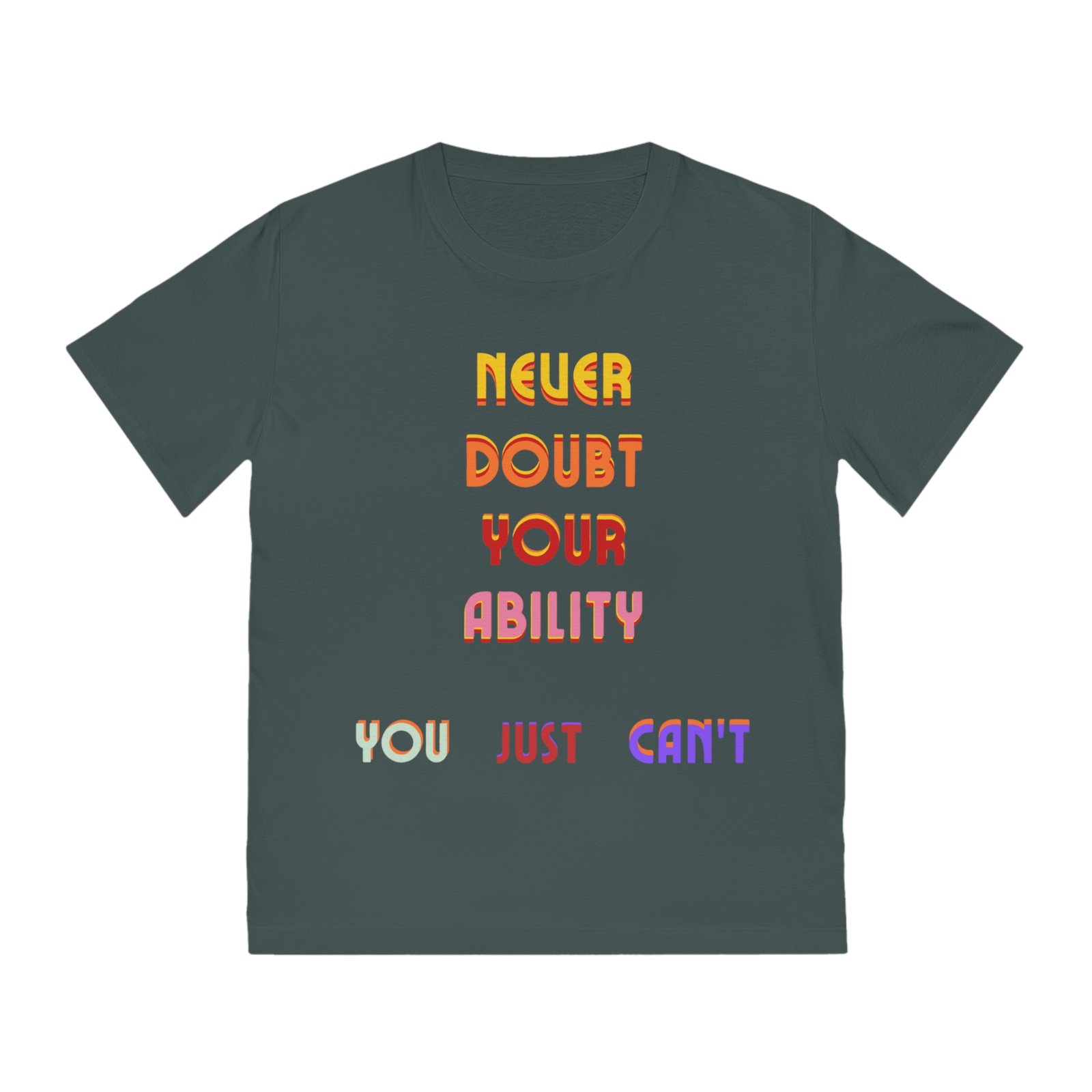 Funny Inspiration - Unisex organic Tshirt – Bild 17