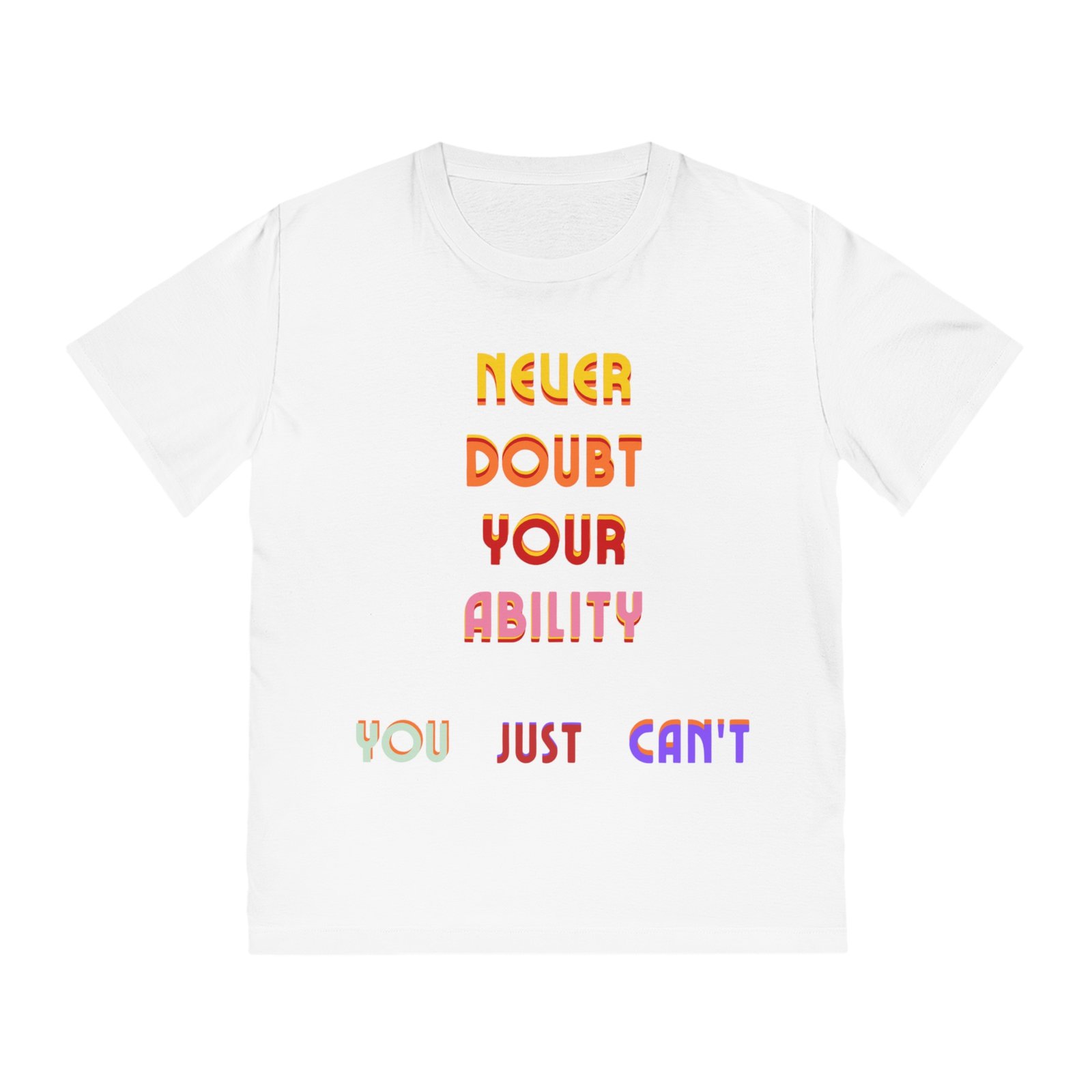 Funny Inspiration - Unisex organic Tshirt – Bild 5
