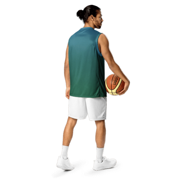 Ombre Unisex basketball Jersey UV Protect – Bild 9