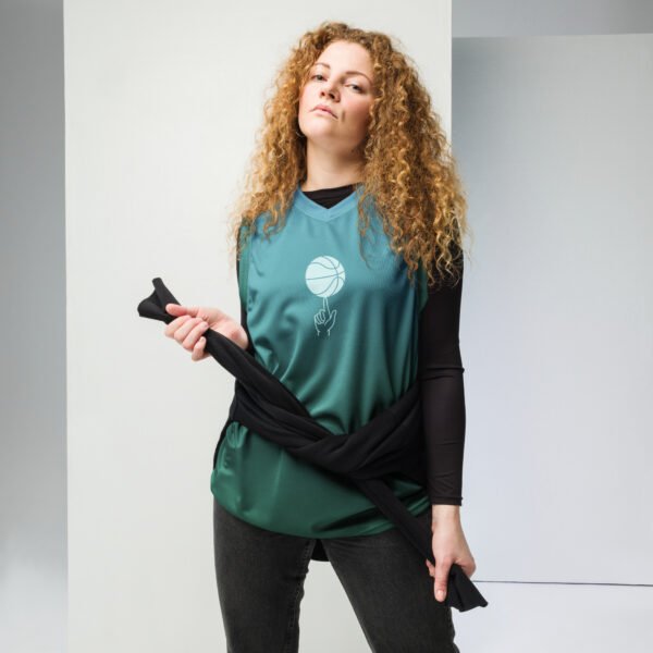 Ombre Unisex basketball Jersey UV Protect – Bild 5