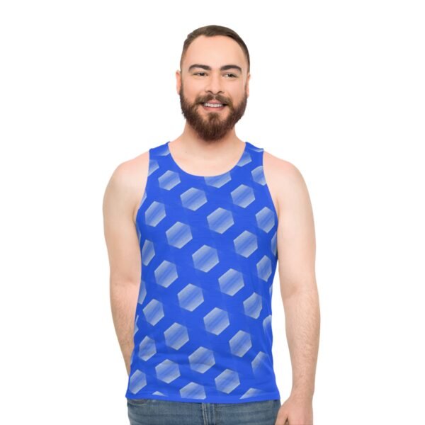 Oceanblue Unisex tank top - 100% Recycled – Bild 5
