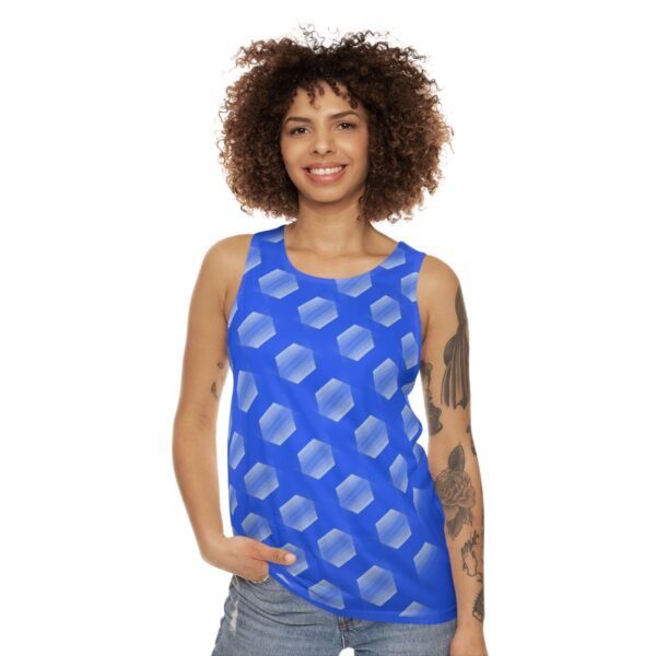 Oceanblue Unisex tank top - 100% Recycled – Bild 2