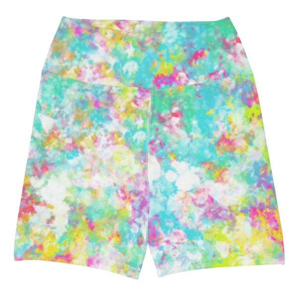Color Rush - High-Waisted Yoga Shorts – Bild 8