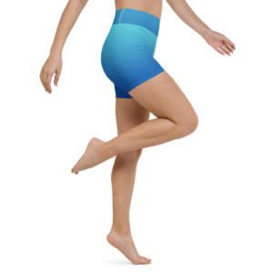 Sky Pulse | High-Waisted Yoga Shorts