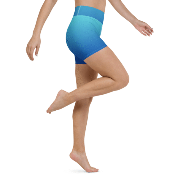 Sky Pulse | High-Waisted Yoga Shorts – Bild 2