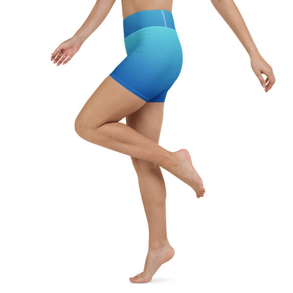 Sky Pulse | High-Waisted Yoga Shorts – Bild 3