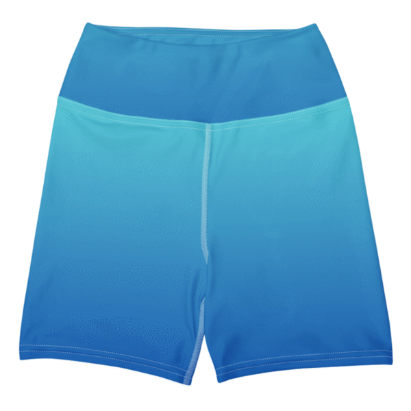 Sky Pulse | High-Waisted Yoga Shorts – Bild 7