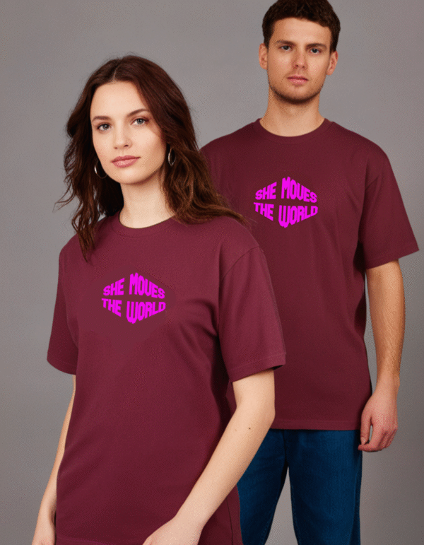 Burgundy tshirt