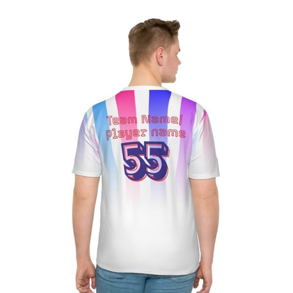 Jersey with Stripes - Fußball trikot mit Name – Bild 12
