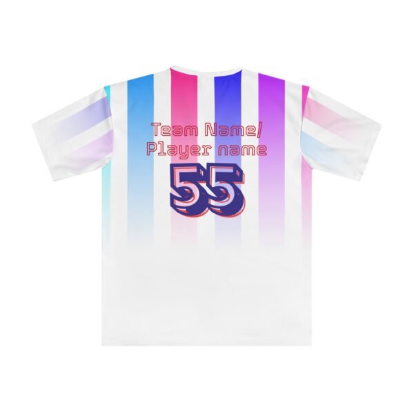 Jersey with Stripes - Fußball trikot mit Name – Bild 8