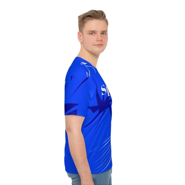 Custom Jersey - Blaues Trikot mit Name – Bild 5