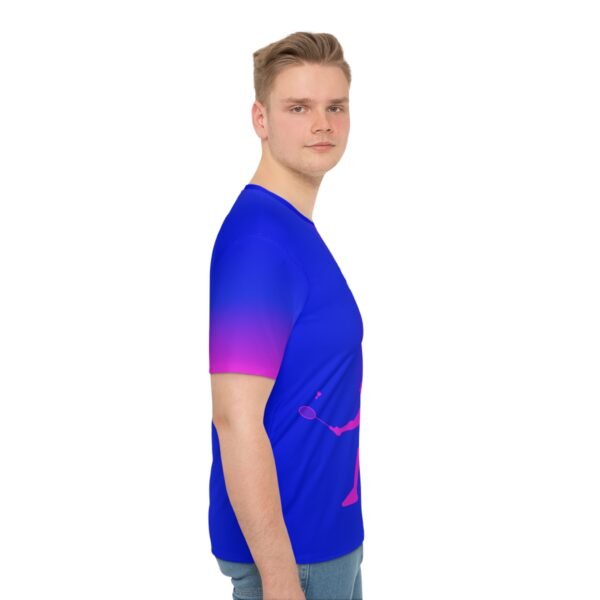 Dualtone - Pink blau Unisex Sporttrikot – Bild 5
