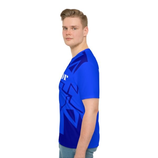 Custom Jersey - Blaues Trikot mit Name – Bild 6