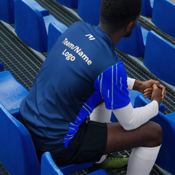 Blaues Trikot - Personalisiert mit Name – Bild 11