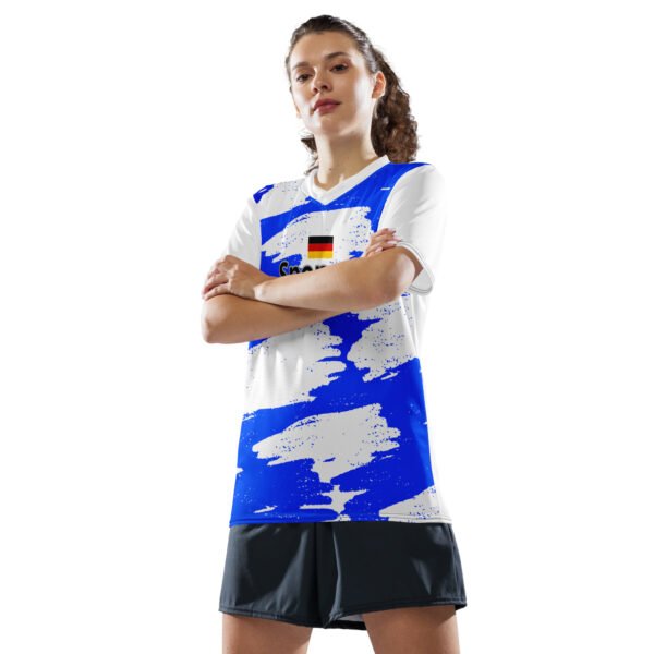 Trikot blau Individuell - 100% Recycled – Bild 6
