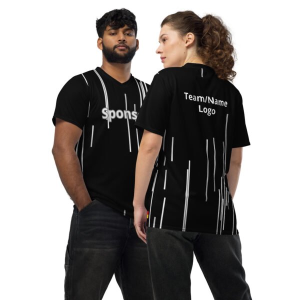 Personalisierte Unisex Trikot - Recycled – Bild 4