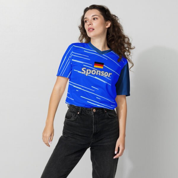 Blaues Trikot - Personalisiert mit Name – Bild 5