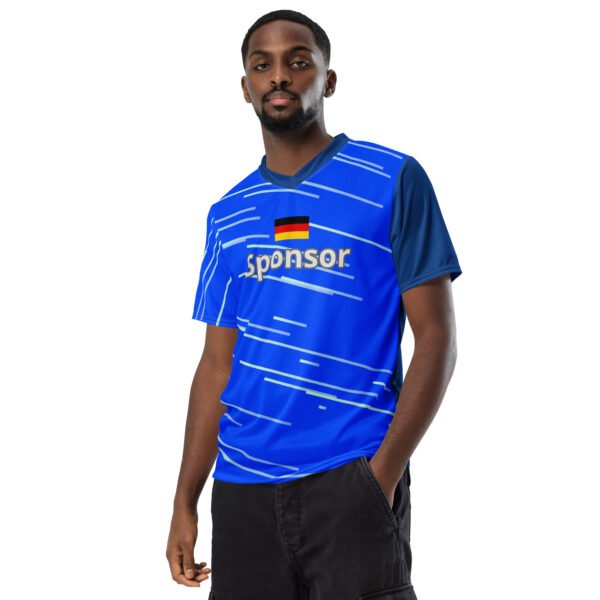 Blaues Trikot - Personalisiert mit Name – Bild 8