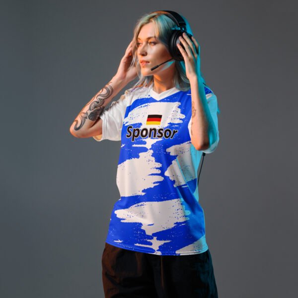 Trikot blau Individuell - 100% Recycled – Bild 10